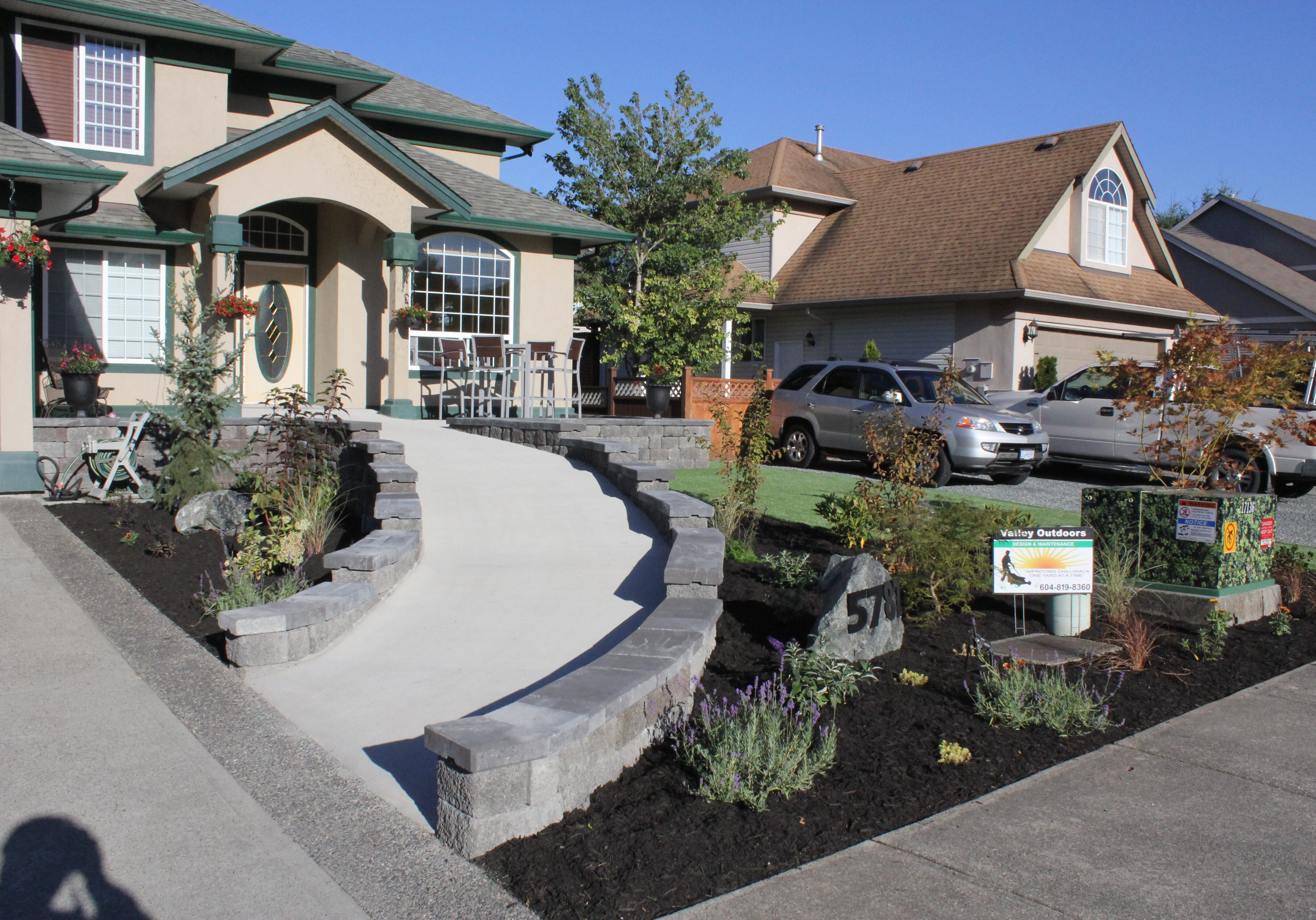 Chilliwack landscaping front yard